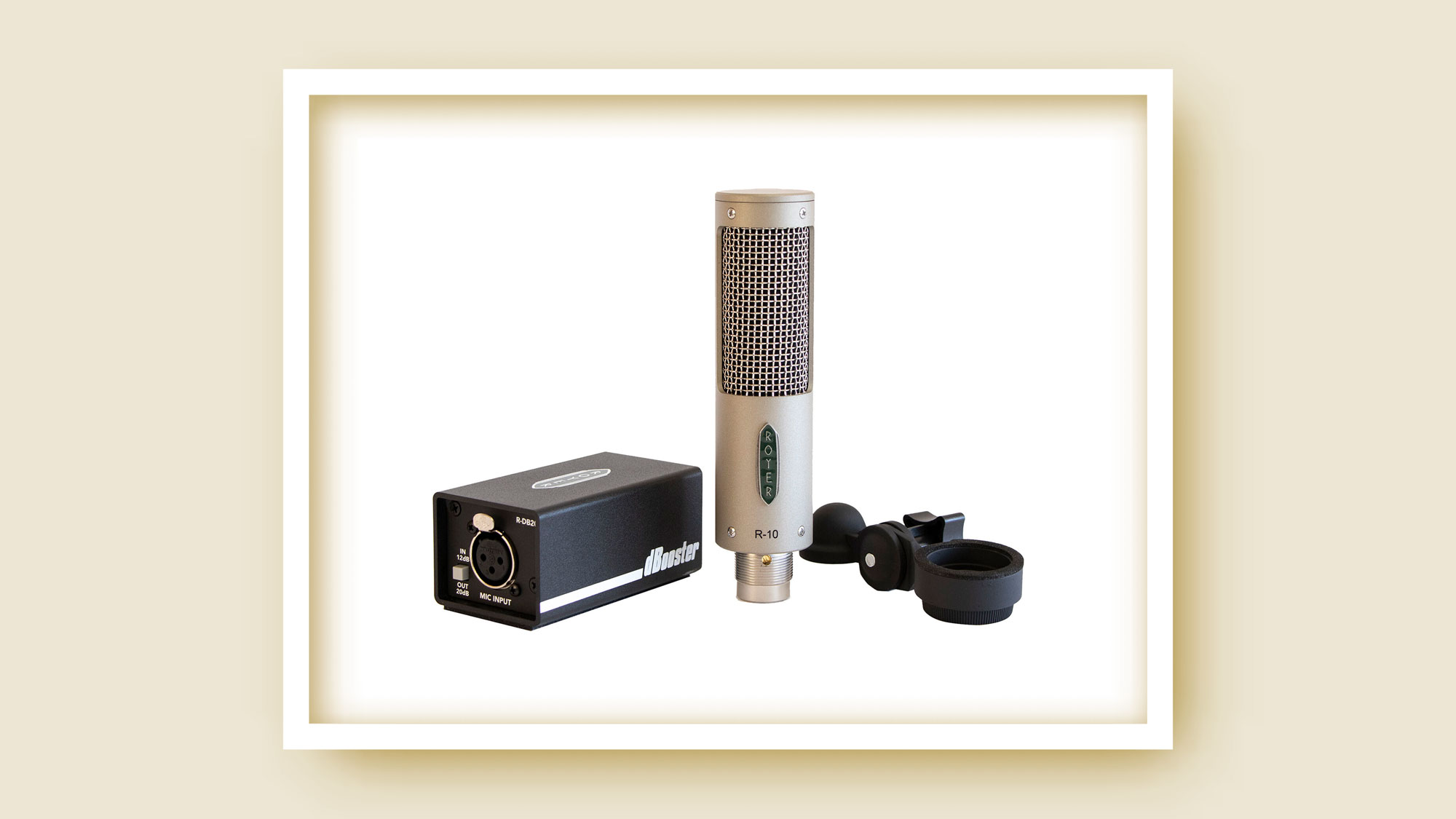 Royer Labs R-10 Ribbon Microphone with dBooster Bundle