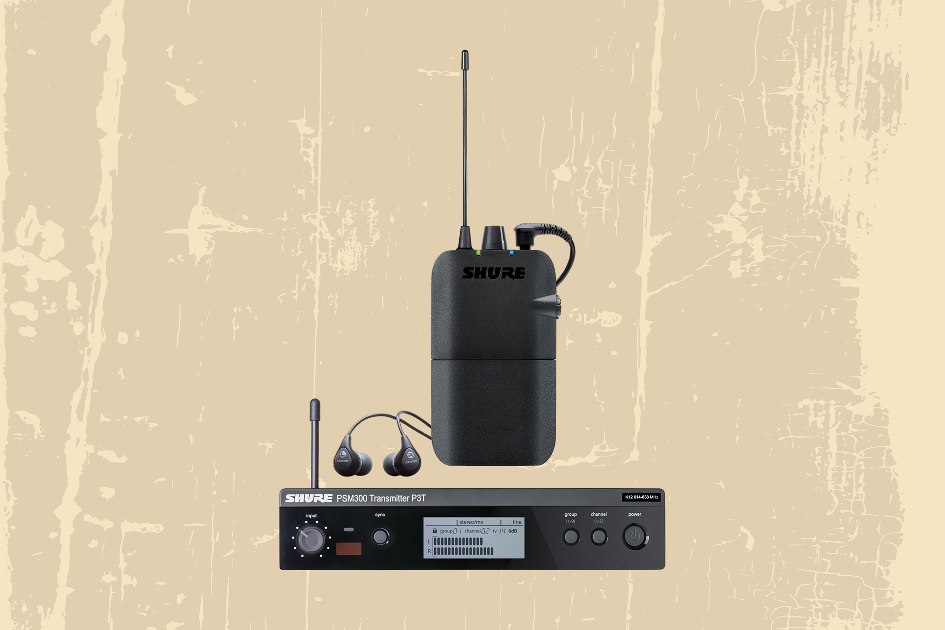 Shure PSM 300 Stereo Personal Monitor System Shure PSM 300 Stereo Personal Monitor System