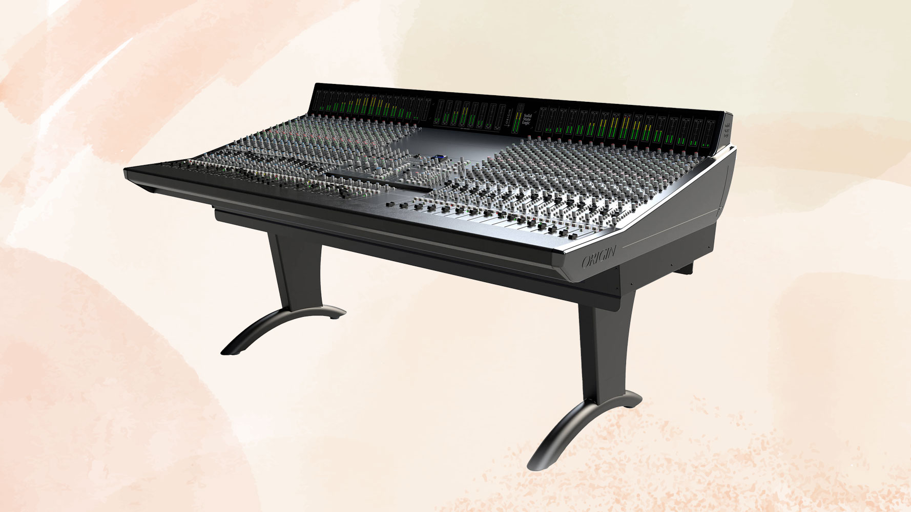 Solid State Logic ORIGIN 32-Channel Analog Console for Hybrid Production Environments Solid State Logic ORIGIN 32-Channel Analog Console for Hybrid Production Environments