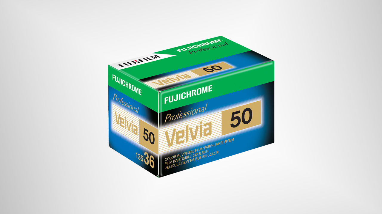 FUJIFILM Fujichrome Velvia 50 Professional RVP 50 Color Transparency Film FUJIFILM Fujichrome Velvia 50 Professional RVP 50 Color Transparency Film