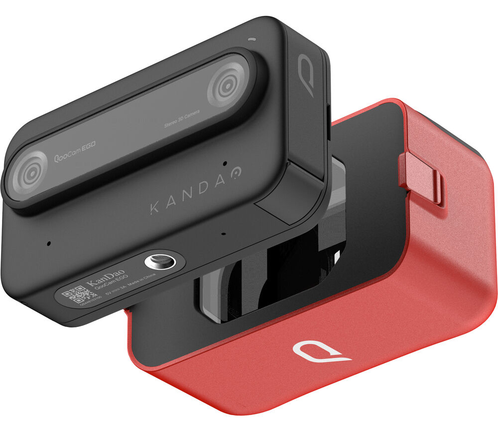 Kandao QooCam EGO 3D Camera (Midnight Black) Kandao QooCam EGO 3D Camera (Midnight Black)