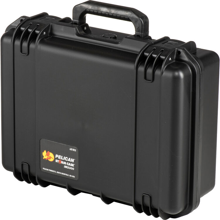 front view of Pelican Storm Case for Matterport Pro2 camera