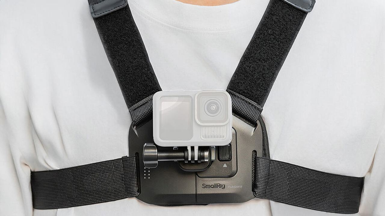 SmallRig Quick Release Chest Strap Mount for Action Cameras