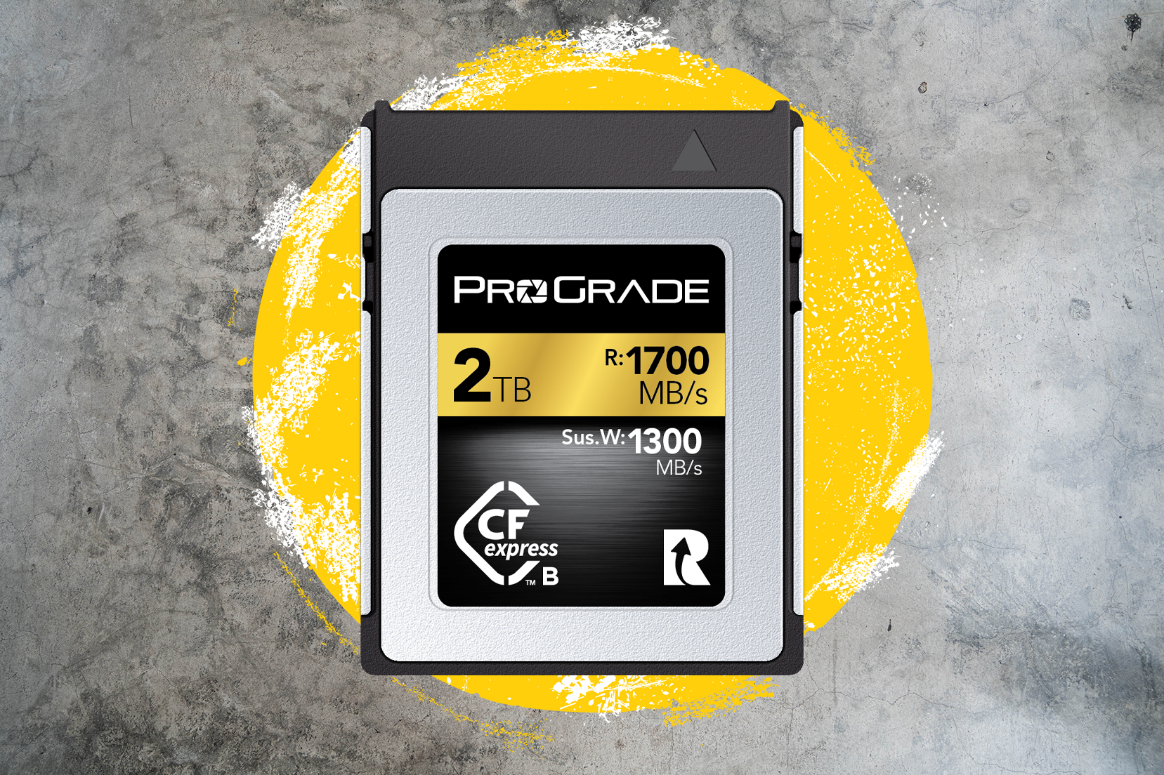 ProGrade Digital 2TB CFexpress 2.0 Type B Gold Memory Card ProGrade Digital 2TB CFexpress 2.0 Type B Gold Memory Card