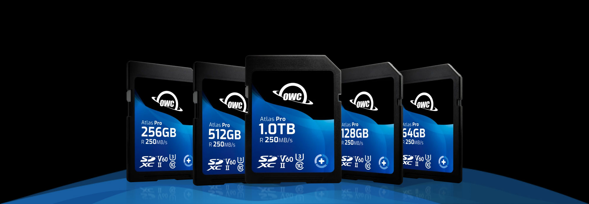 OWC Atlas Pro UHS-II SDXC Memory Cards OWC Atlas Pro UHS-II SDXC Memory Cards