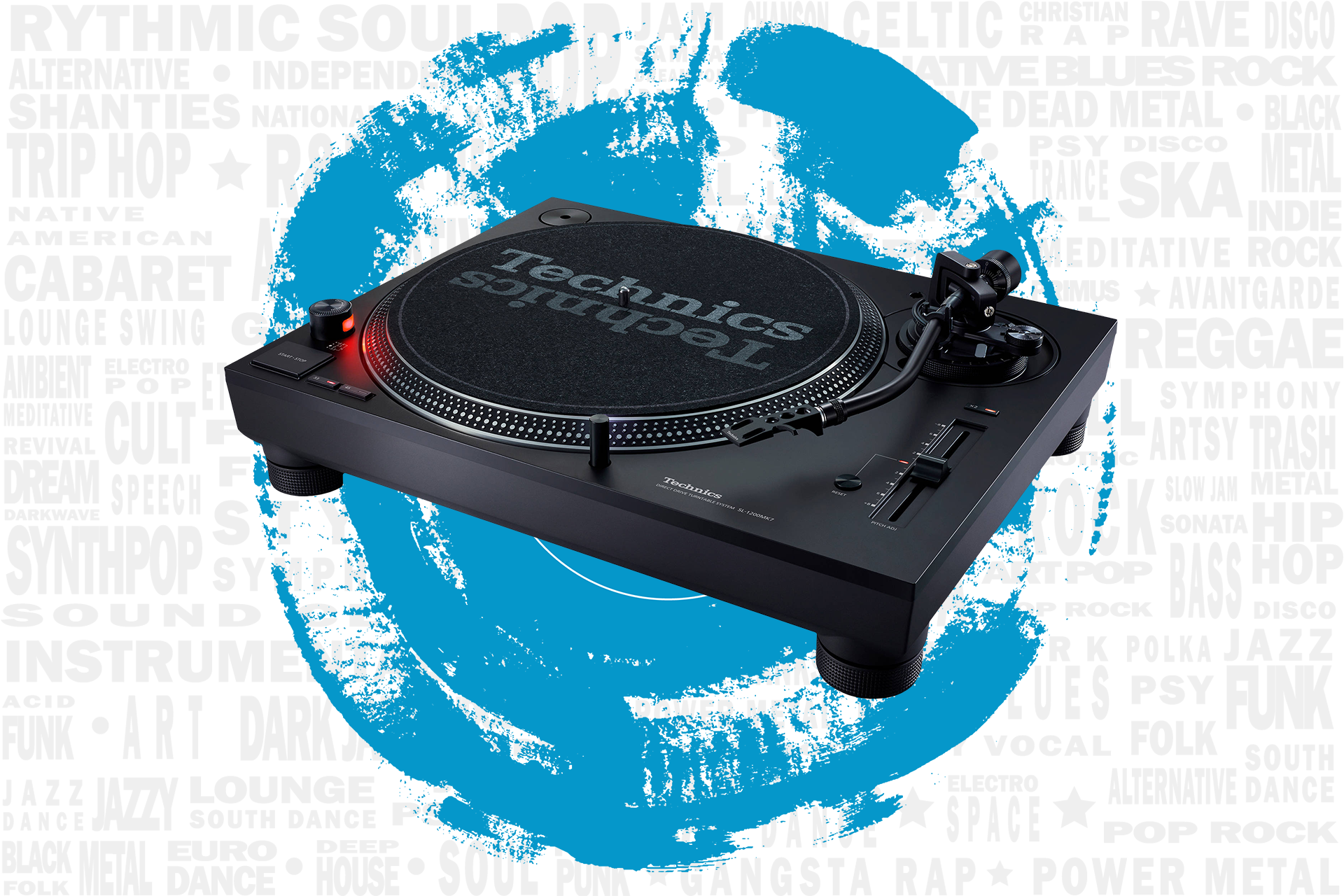 Technics SL-1200MK7 Direct Drive Turntable System