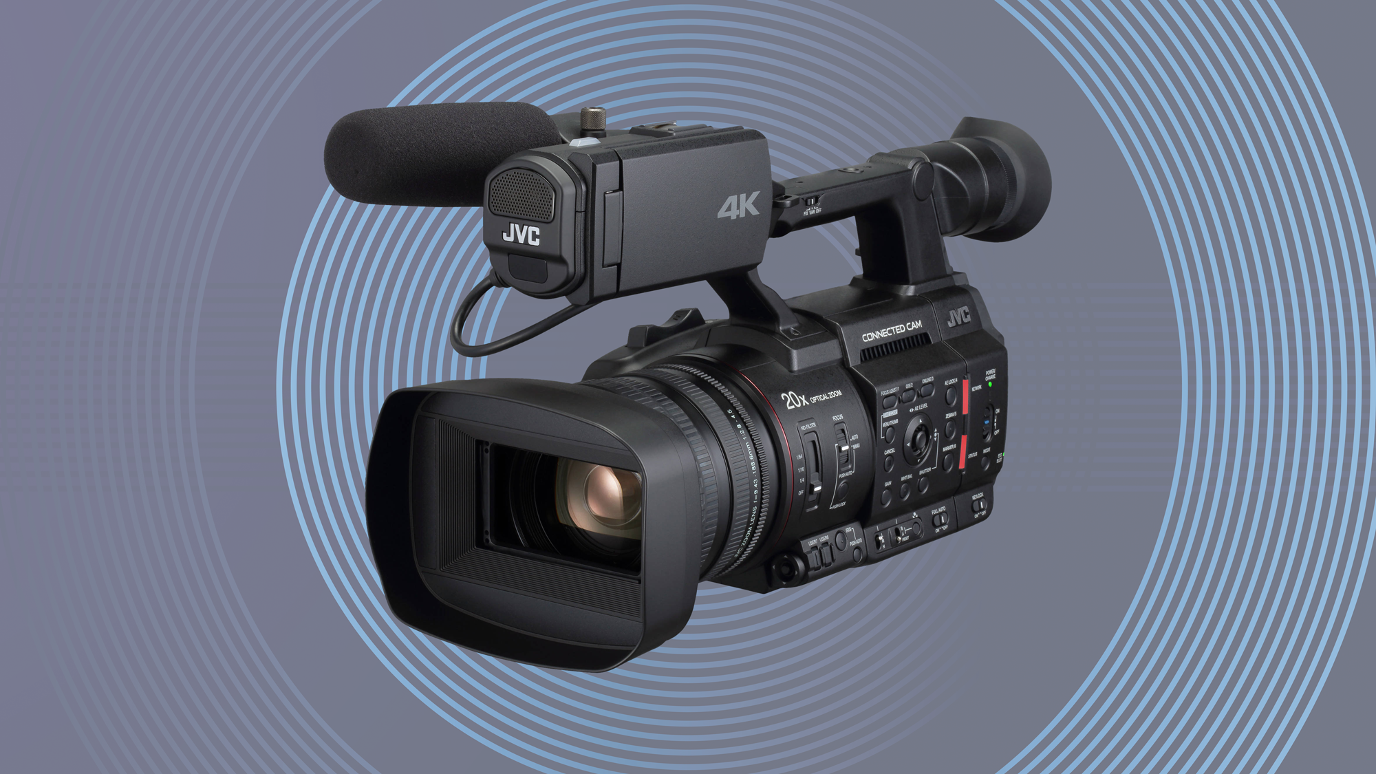 JVC GY-HC500U Handheld Connected Cam 1" 4K Professional Camcorder