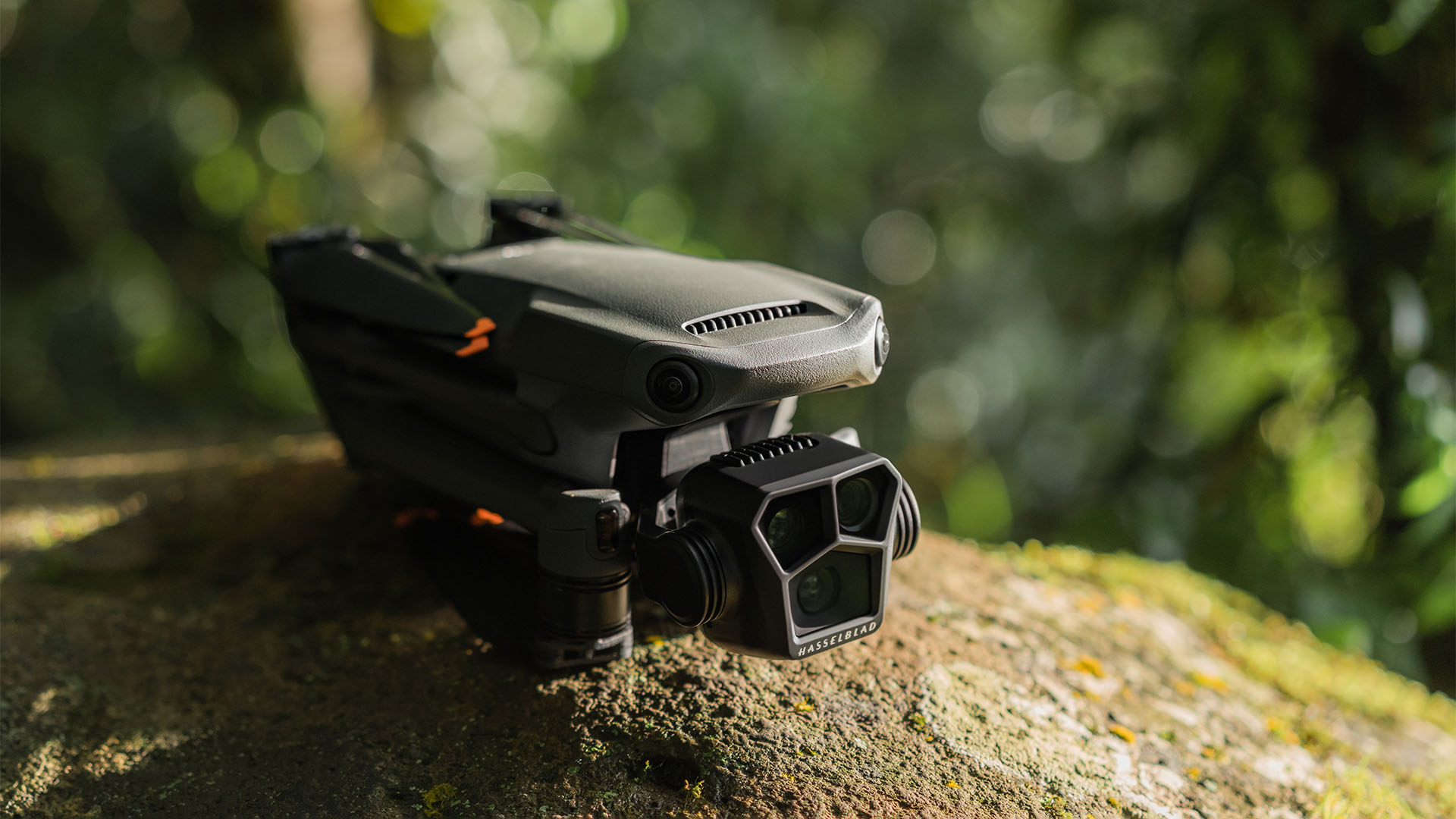 The DJI Mavic 3 Pro is just as compact as ever when folded up.