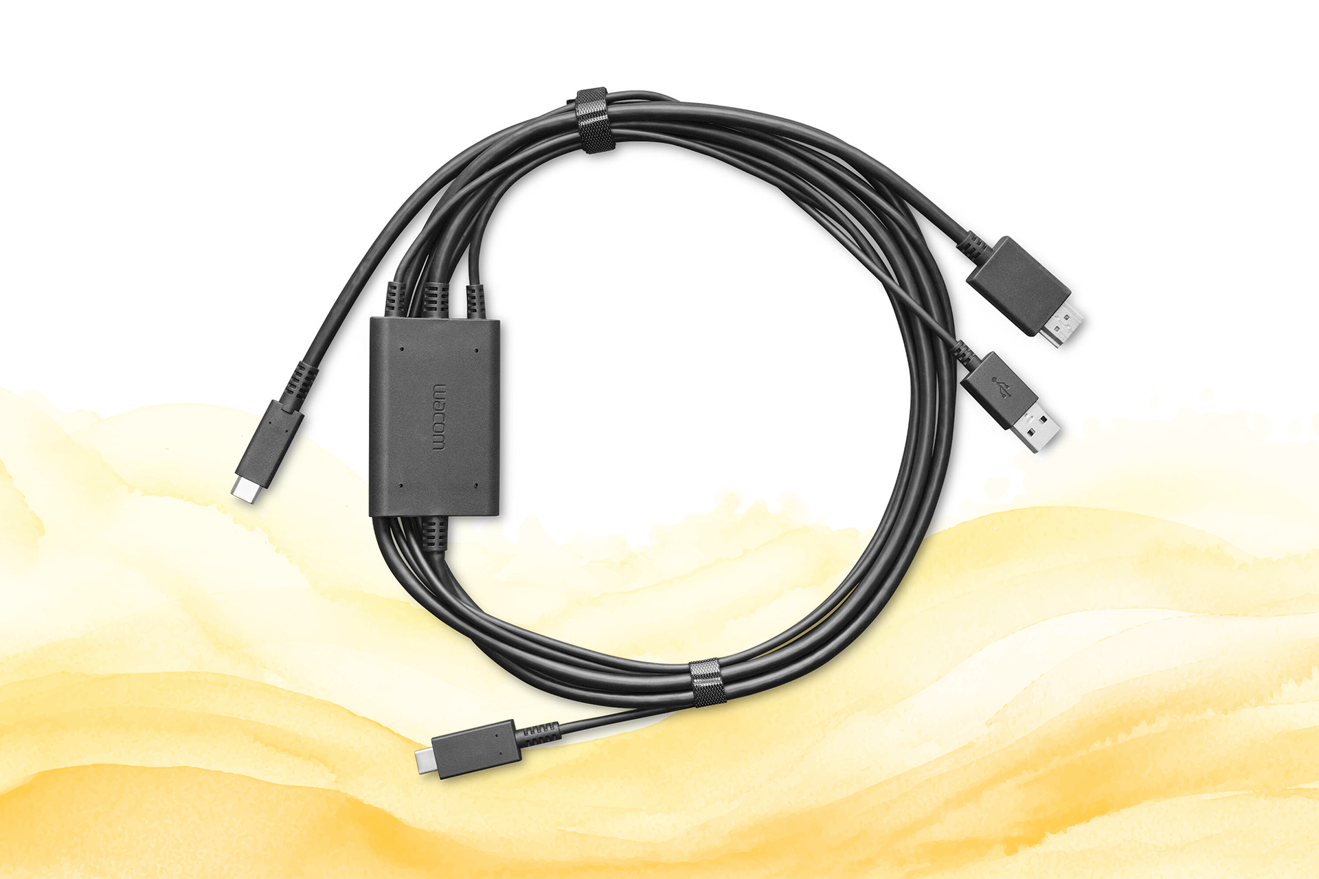 Wacom One Pen Display 2023 Edition 3-in-1 Cable