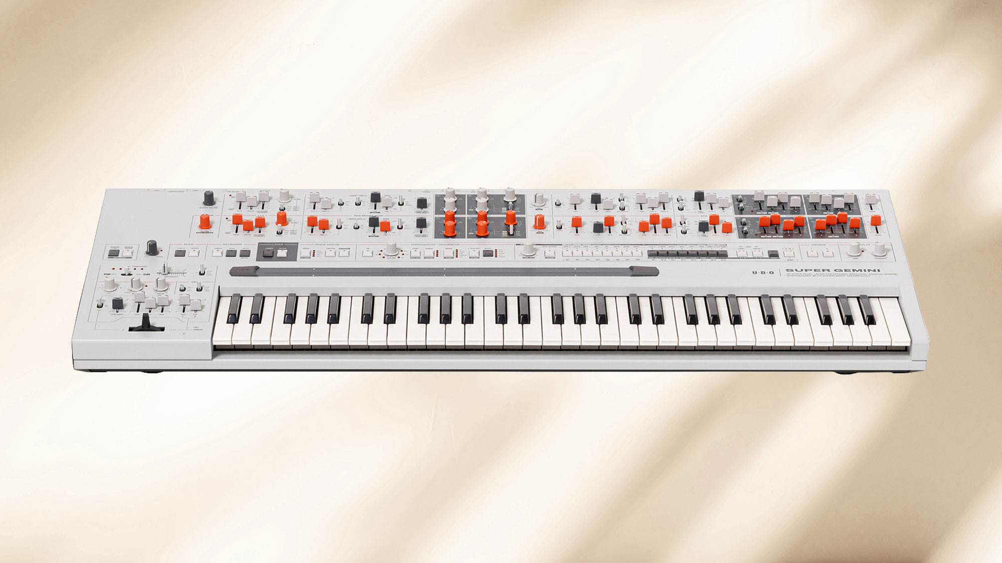 UDO Audio Super Gemini 20-Voice Polyphonic Digital/Analog Hybrid Synthesizer UDO Audio Super Gemini 20-Voice Polyphonic Digital/Analog Hybrid Synthesizer