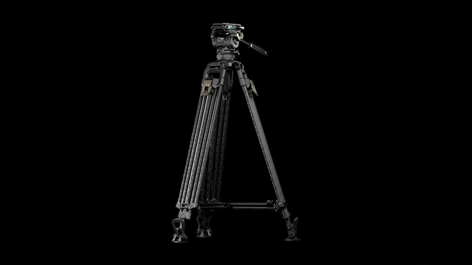 Tilta 75mm Cine Fluid Head with 2-Stage One-Touch Carbon Fiber Tripod System Tilta 75mm Cine Fluid Head with 2-Stage One-Touch Carbon Fiber Tripod System