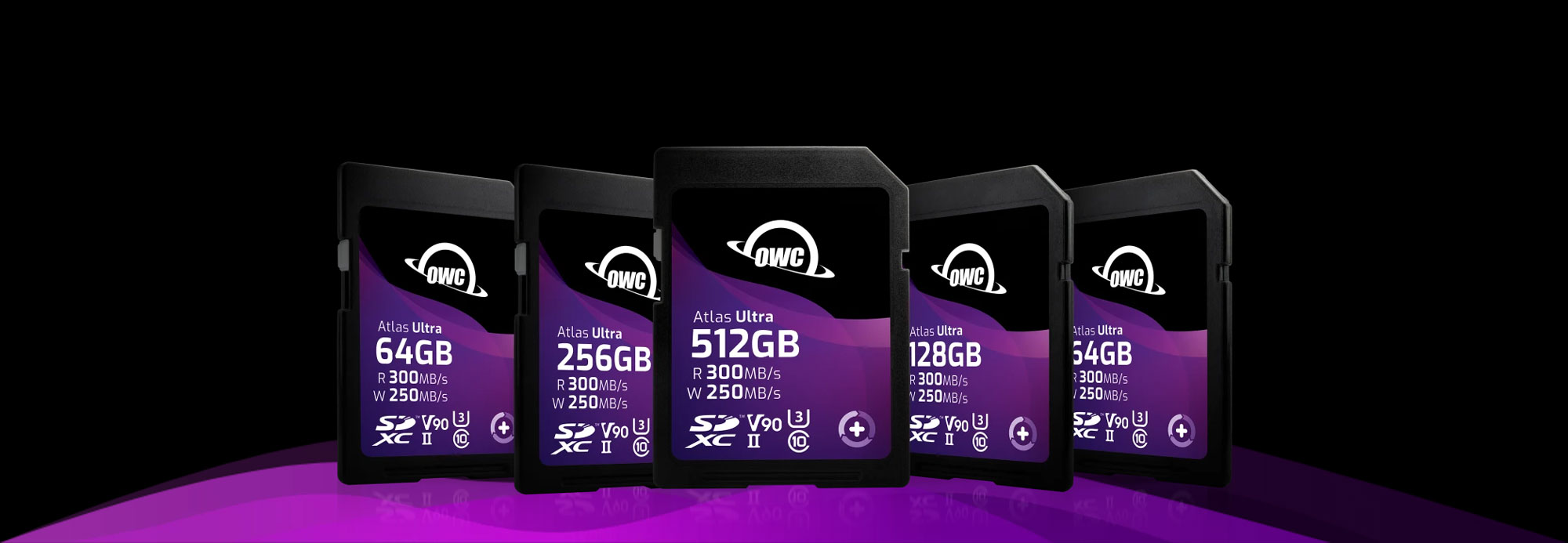 OWC Atlas Ultra UHS-II SDXC Memory Cards OWC Atlas Ultra UHS-II SDXC Memory Cards