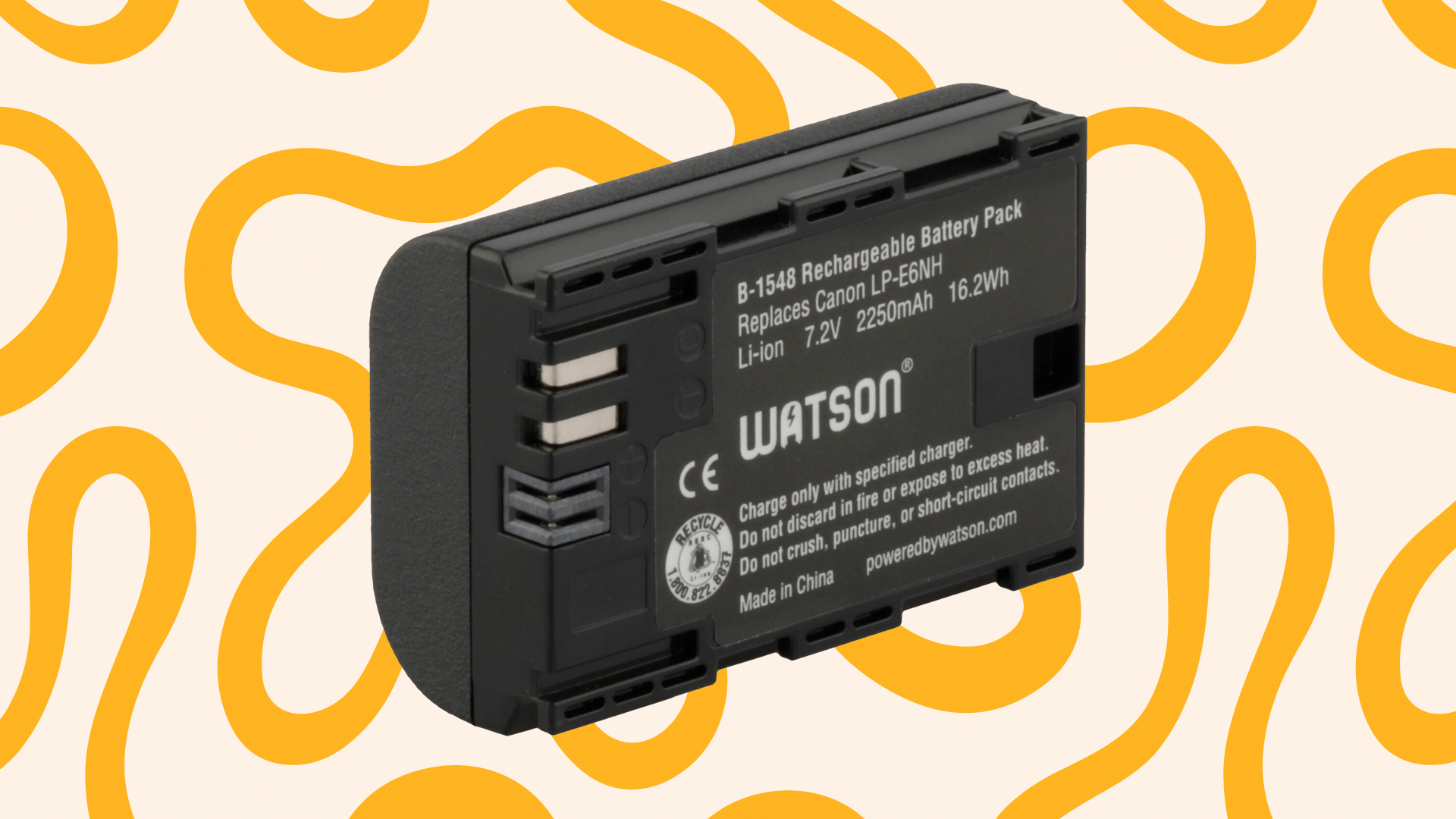 Watson LP-E6NH Lithium-Ion Battery Pack