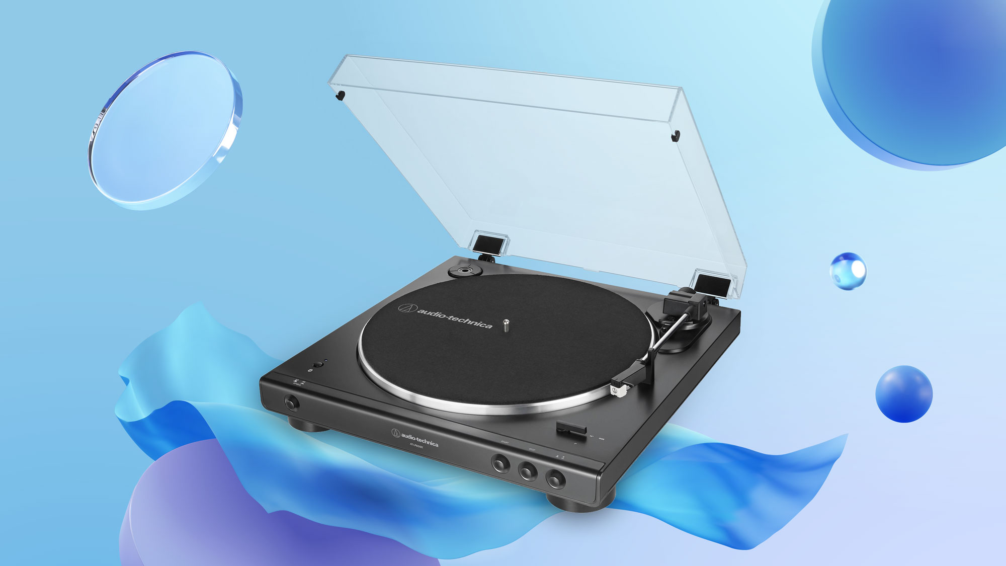 Audio-Technica Consumer AT-LP60XBT Stereo Turntable with Bluetooth Audio-Technica Consumer AT-LP60XBT Stereo Turntable with Bluetooth