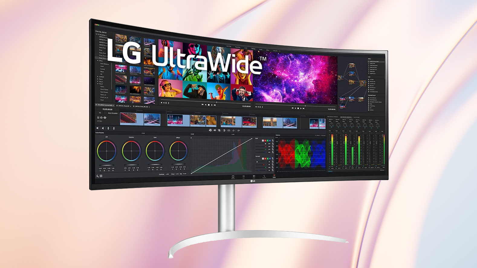 LG UltraWide 40WP95C-W 39.7" 21:9 Curved FreeSync 5K2K HDR IPS Monitor LG UltraWide 40WP95C-W 39.7" 21:9 Curved FreeSync 5K2K HDR IPS Monitor