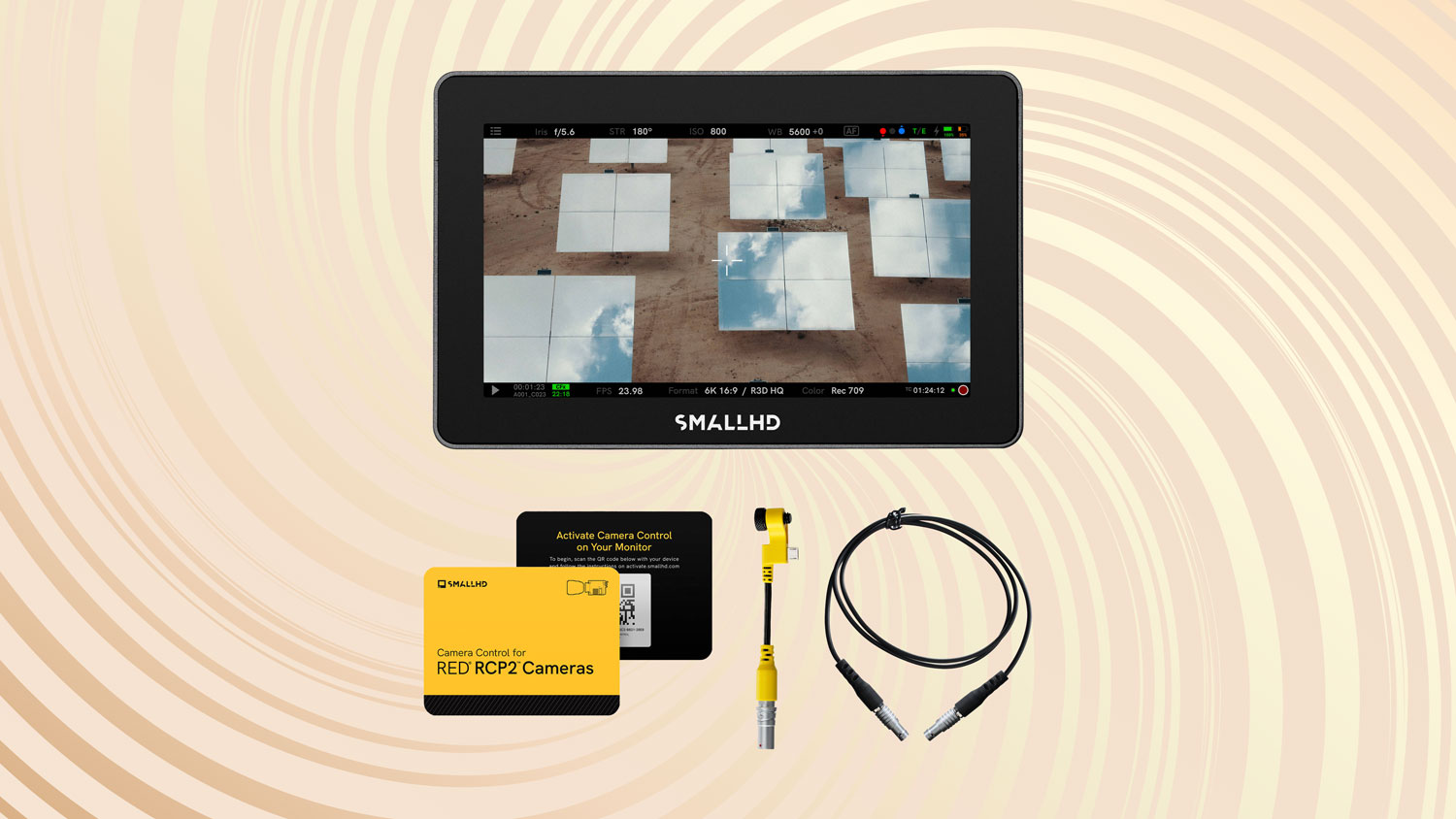 SmallHD Indie 5 RED RCP2 kit