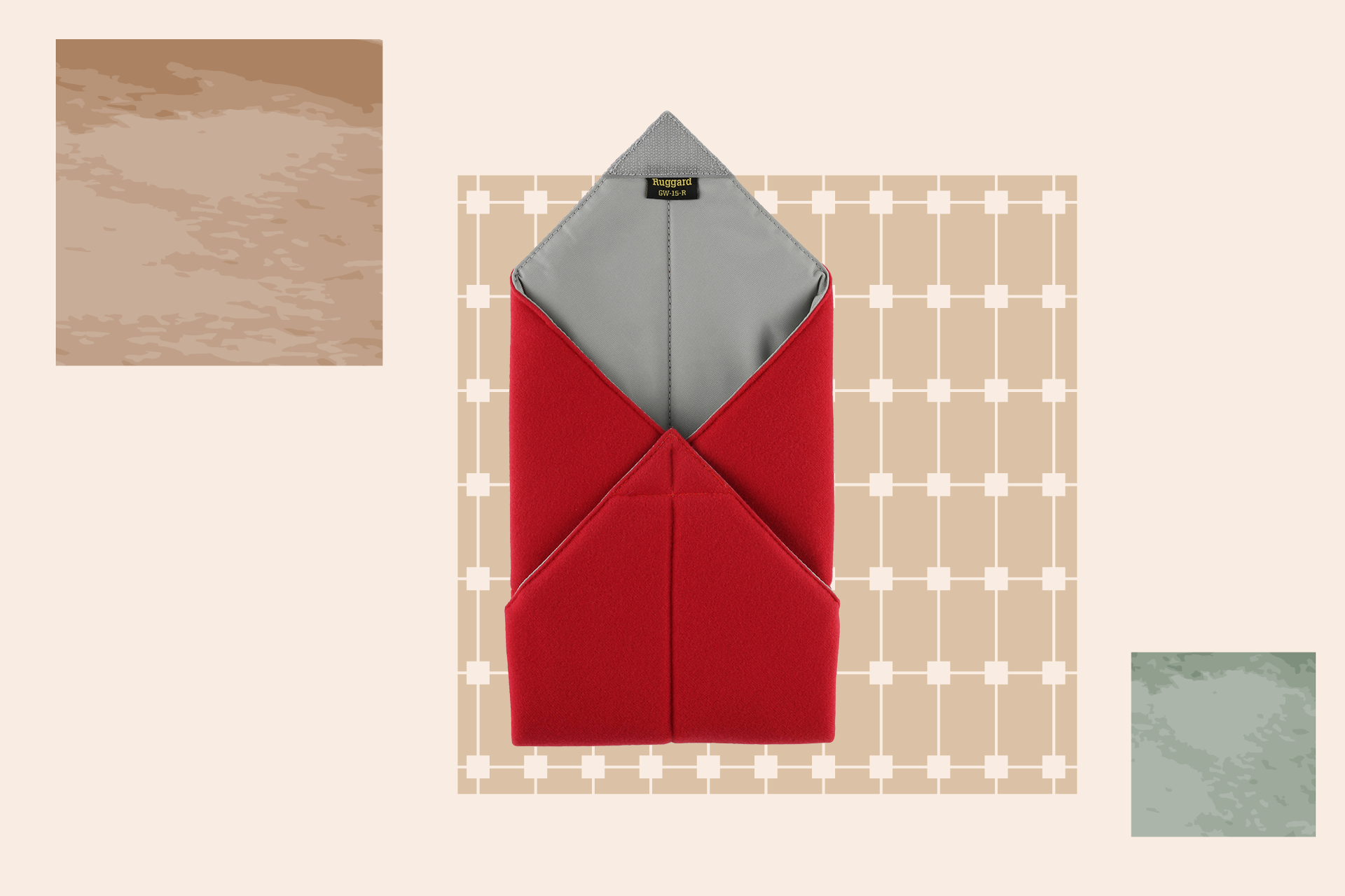 Ruggard 15 x 15" Padded Equipment Wrap
