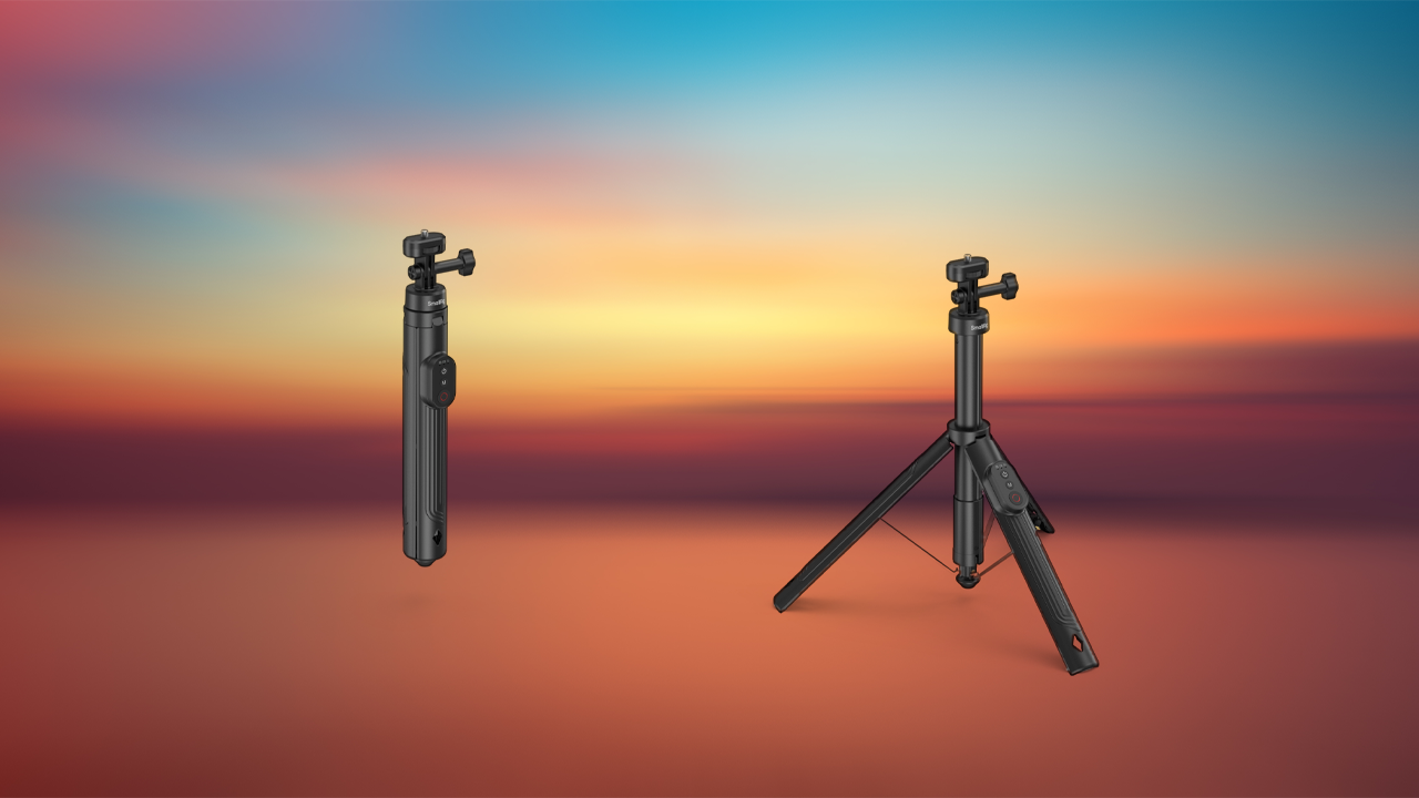SmallRig Selfie Tripod for Action Cameras &amp; Smartphones