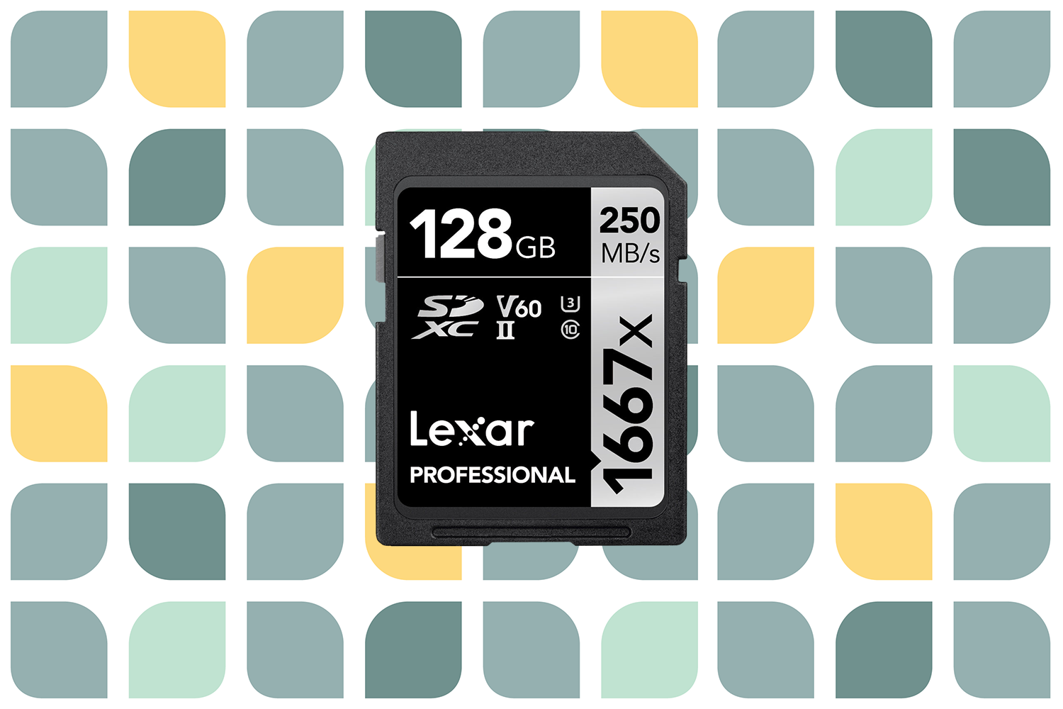 Lexar 128GB Professional 1667x UHS-II SDXC Memory Card Lexar 128GB Professional 1667x UHS-II SDXC Memory Card
