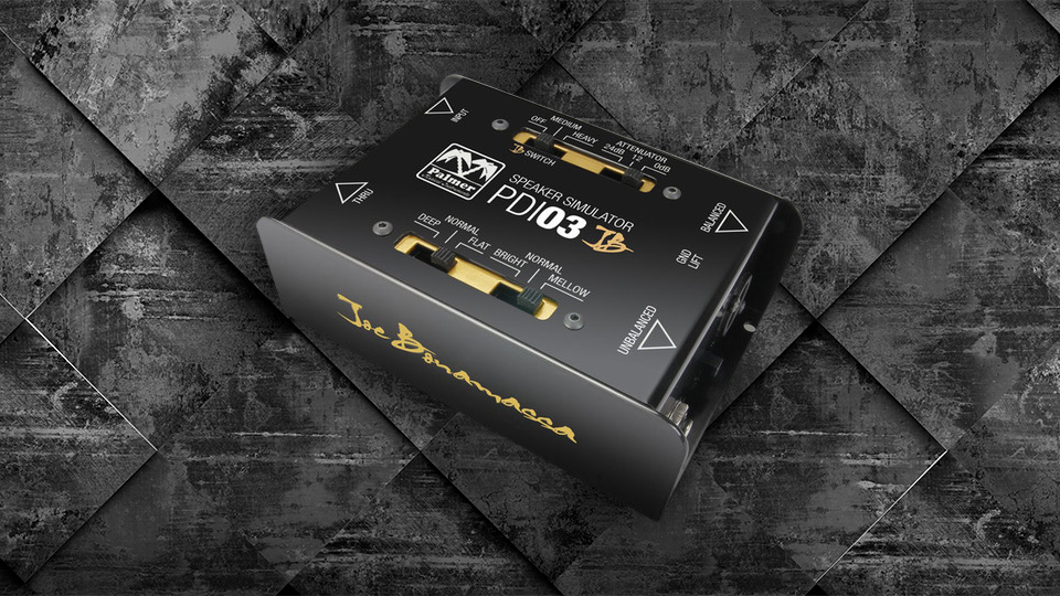 Palmer MI PDI 03 JB - Joe Bonamassa Signature Model Guitar Speaker Simulator DI