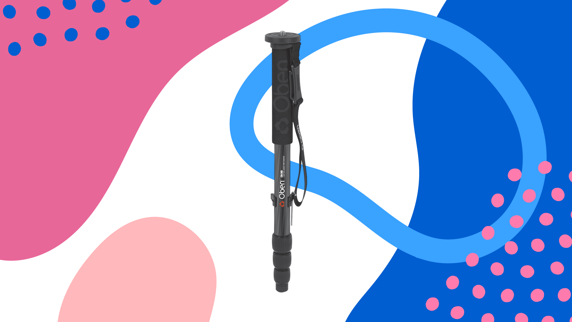 Oben CTM-2400 4-Section Carbon Fiber Monopod