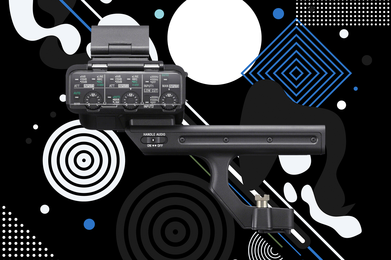 Sony XLR-H1 XLR Handle Unit Sony XLR-H1 XLR Handle Unit