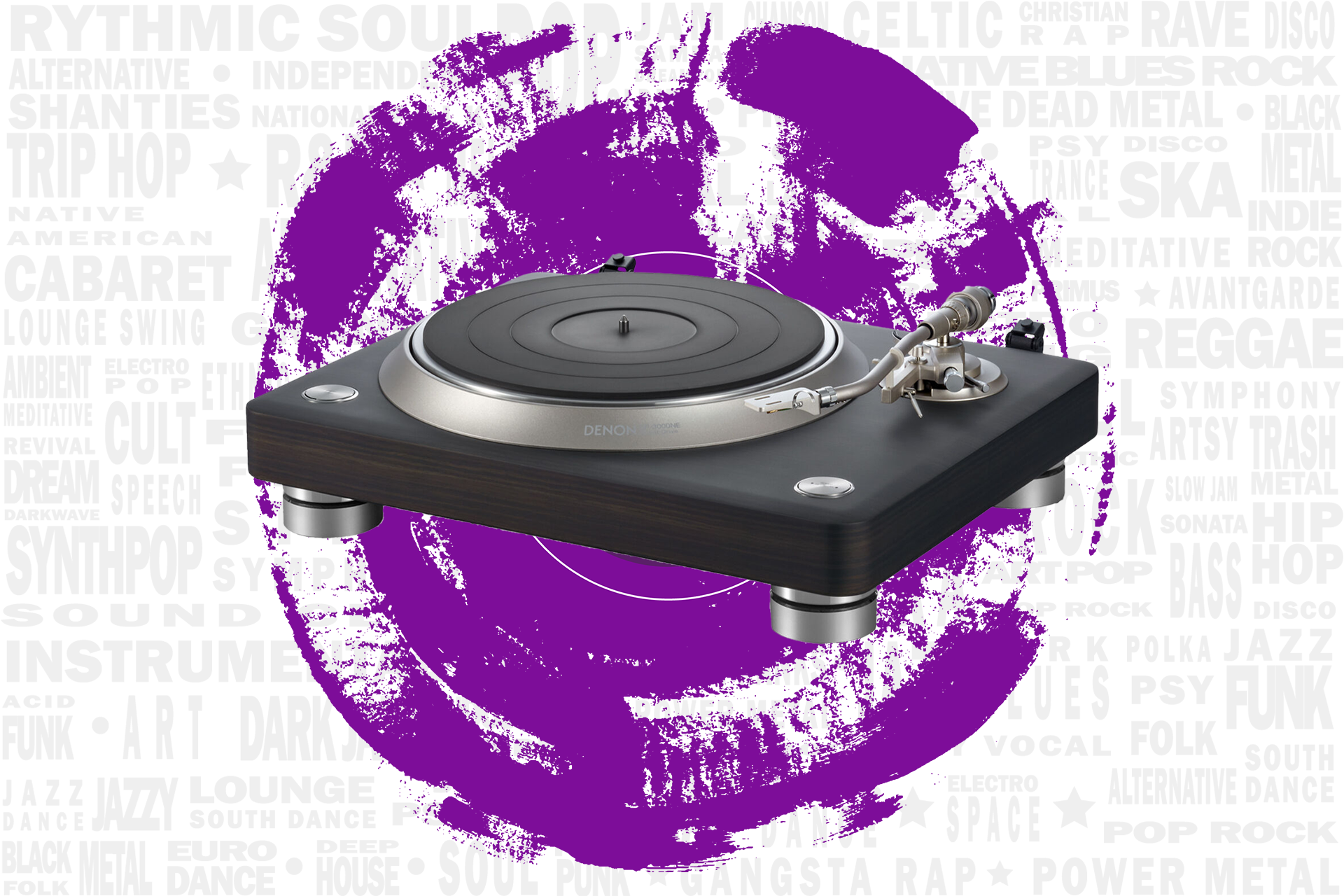 Denon DP-3000NE Manual Three-Speed Direct-Drive Turntable