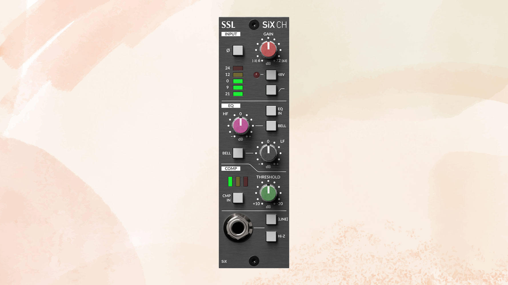 Solid State Logic SiX CH 500 Series Channel Strip Solid State Logic SiX CH 500 Series Channel Strip