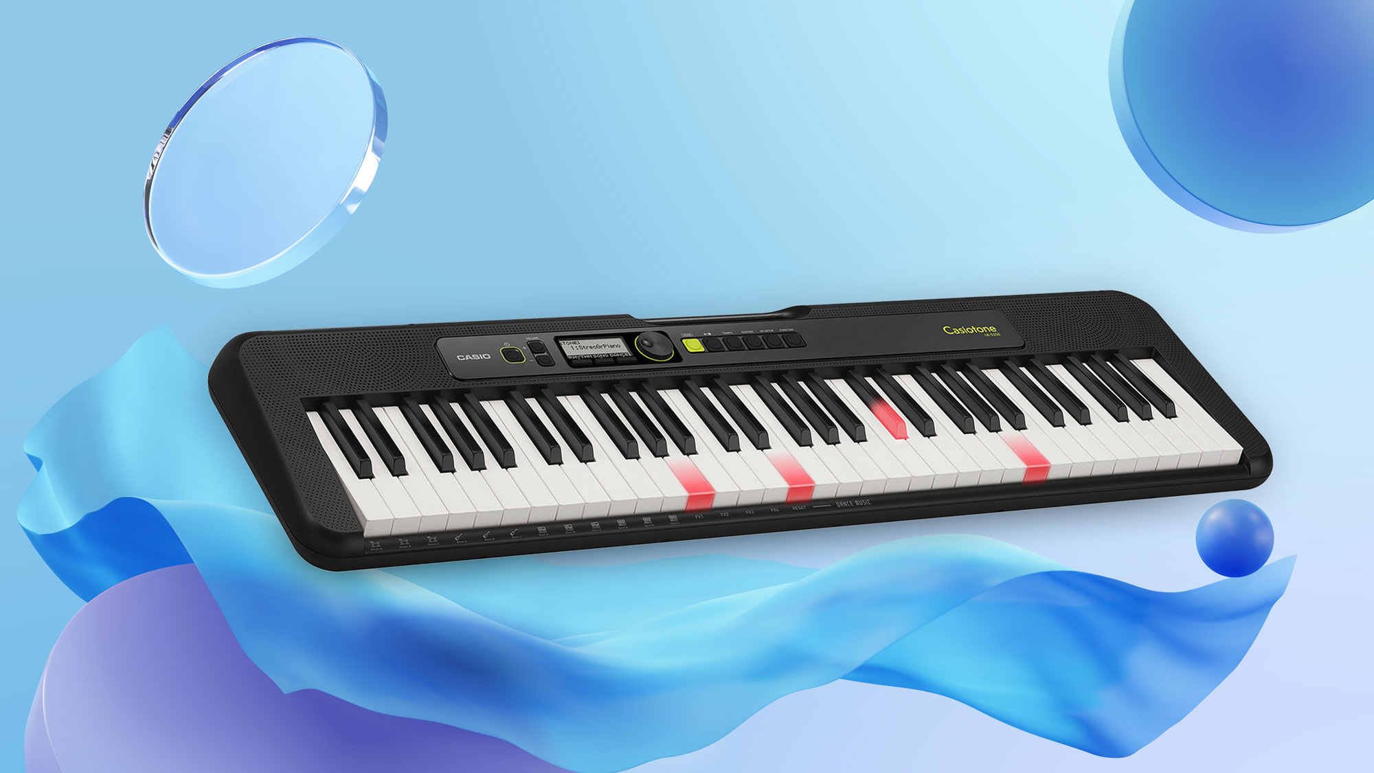 Casio LK-S250 61-Key Touch-Sensitive Portable Keyboard with Lighted Keys Casio LK-S250 61-Key Touch-Sensitive Portable Keyboard with Lighted Keys