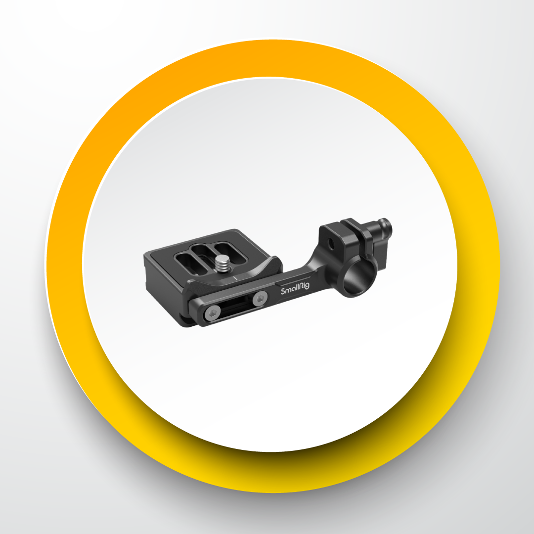 Arca-Type Quick-Release Plate with 15mm Rod Clamp