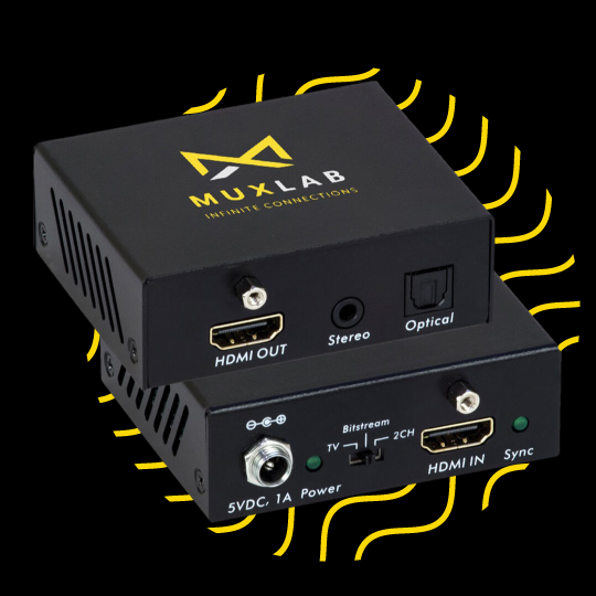 4K HDMI Audio De-Embedder