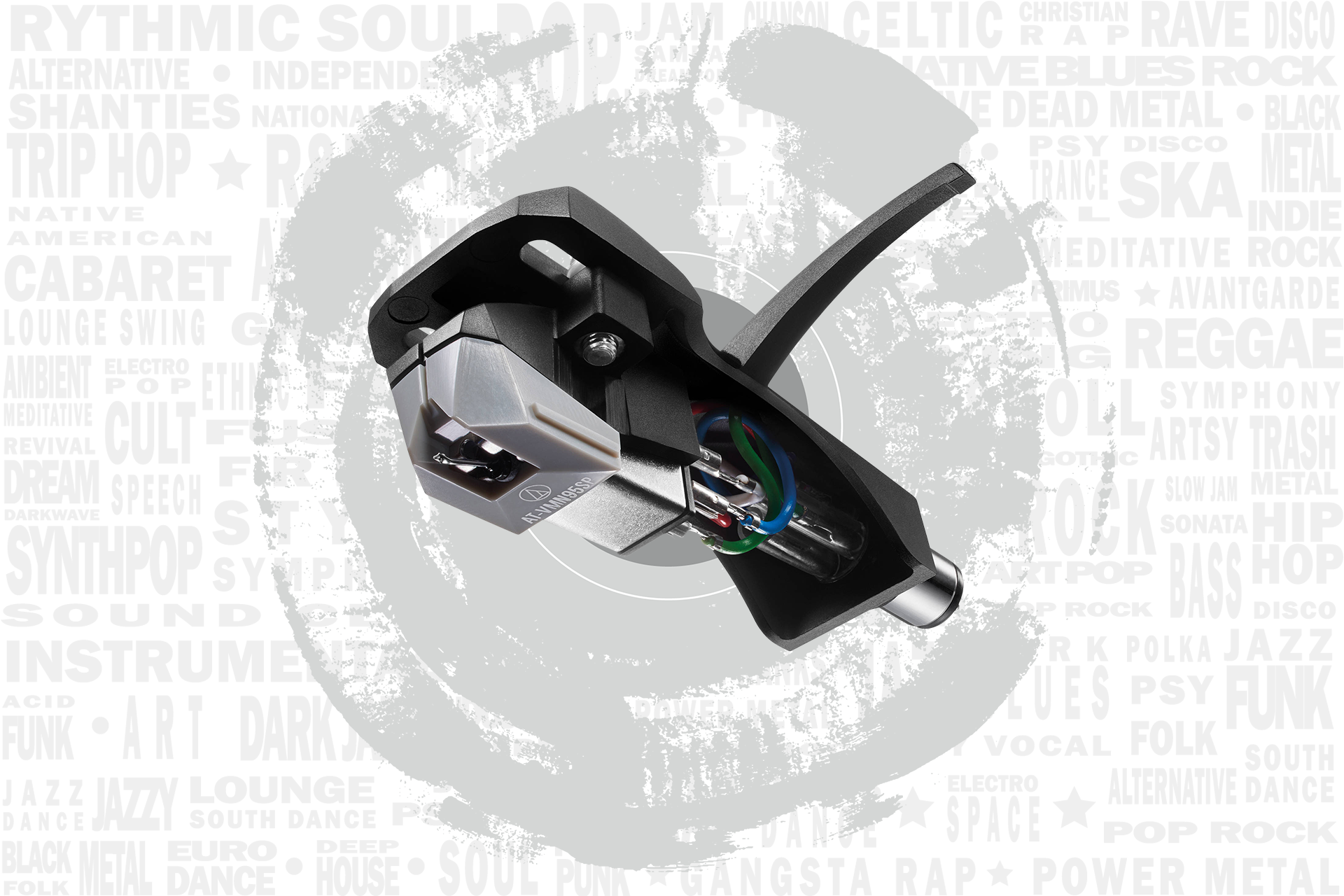 Audio-Technica Consumer AT-VM95SP/H Cartridge and Headshell Combo Kit