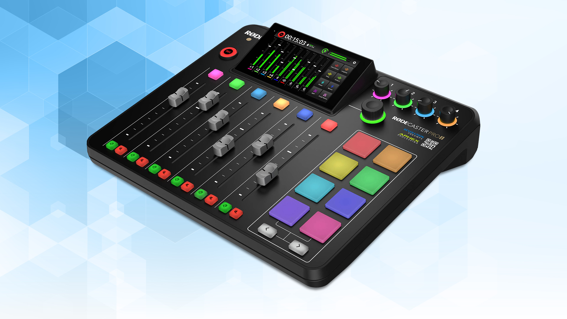 RODECaster Pro II Integrated Audio Production Studio