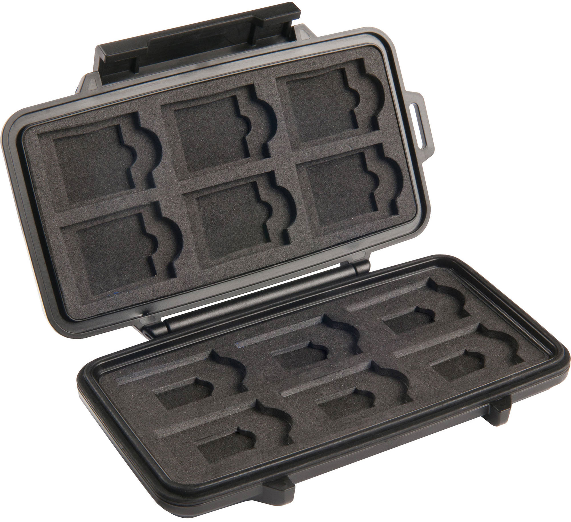 Pelican 0915 Memory Card Case for 12 SD, 6 miniSD, and 6 microSD Cards Pelican 0915 Memory Card Case for 12 SD, 6 miniSD, and 6 microSD Cards