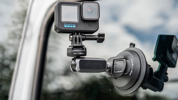 PGYTECH Action Camera Suction Cup Mount with CapLock Ball Head