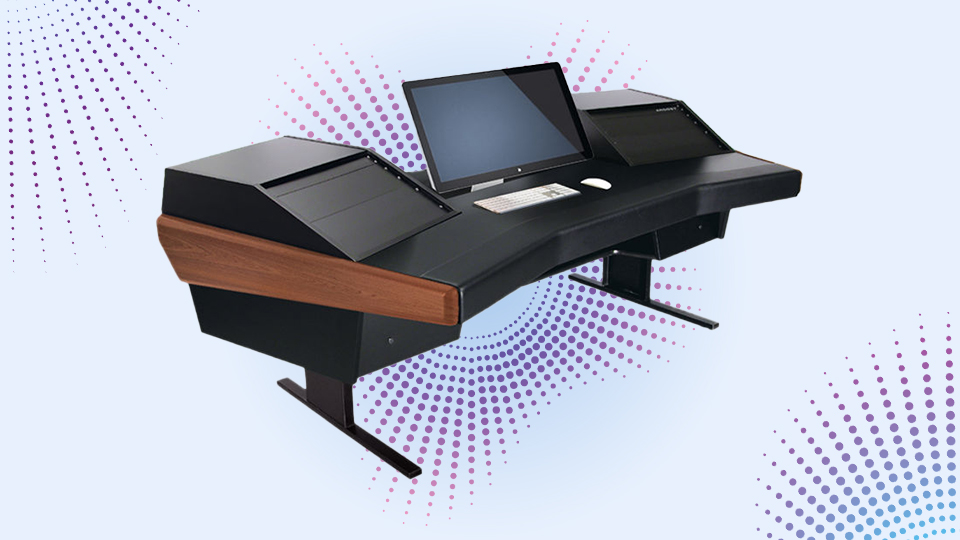 Argosy Dual 15 Desk for SSL Nucleus Workstation