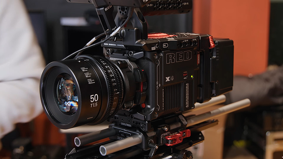 RED DIGITAL CINEMA V-RAPTOR [X] 8K VV Camera (V-Mount)