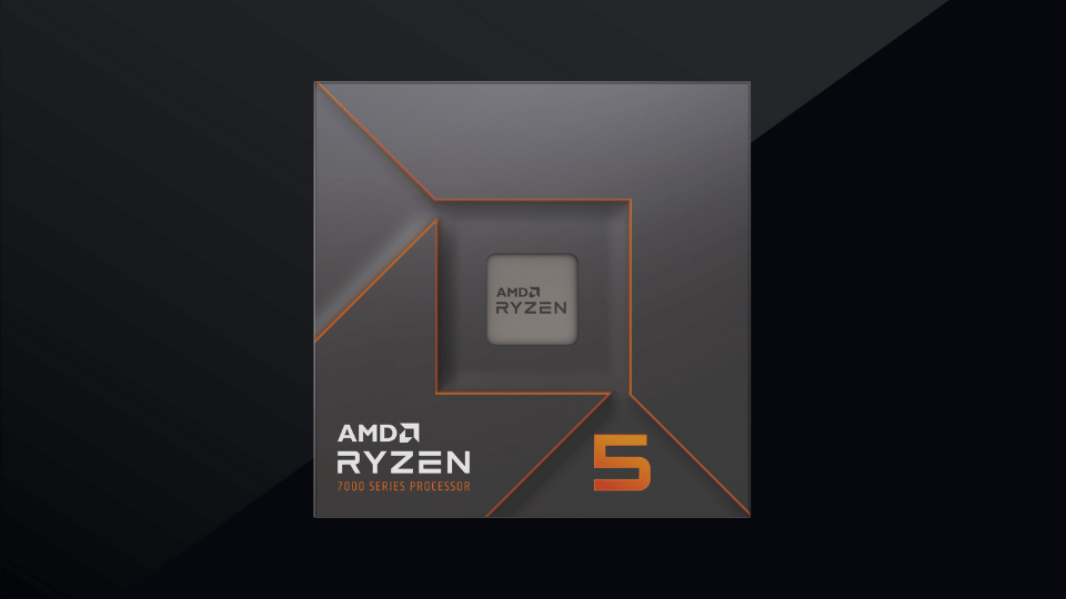 4.7 GHz Ryzen 5 7600X six-core
