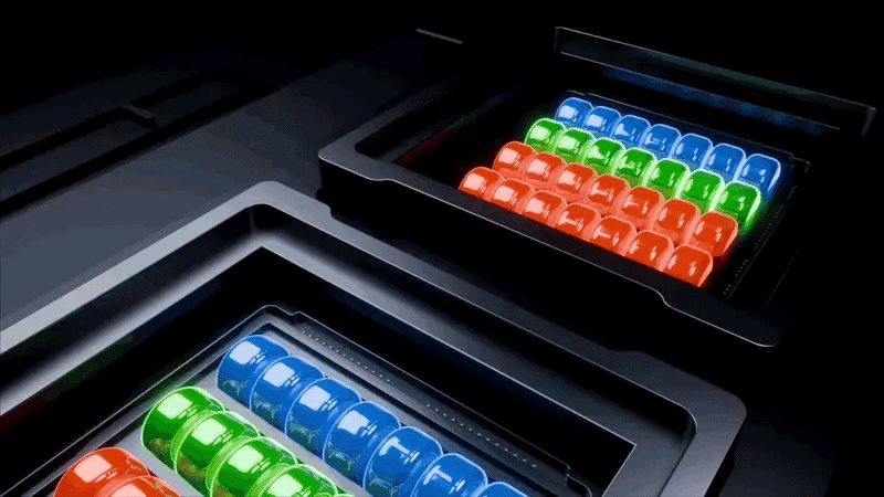 6000-lumen powerhouse that boasts a dual triple-laser RGB 6000-lumen powerhouse that boasts a dual triple-laser RGB