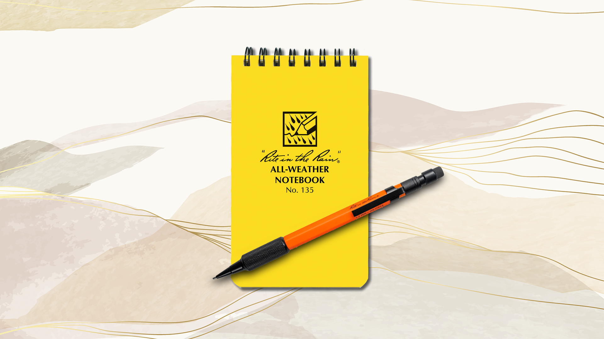 Rite in the Rain Pen and All-Weather Notebook