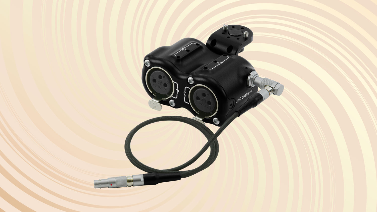 RED DSMC3 5-Pin to Dual XLR 3-Pin Adapter