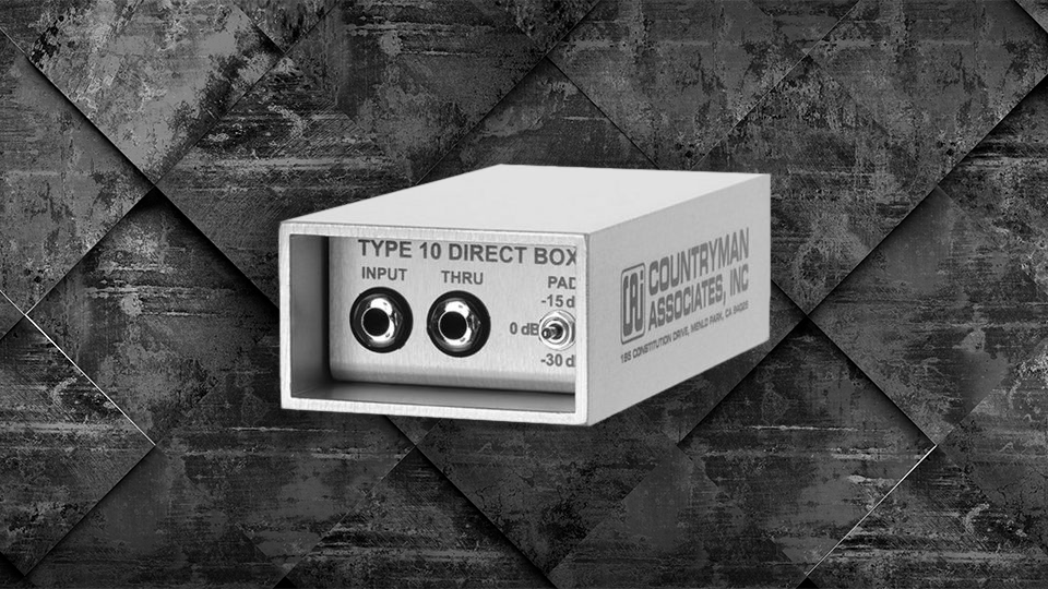 Countryman Type 10 Direct Box - Active DI