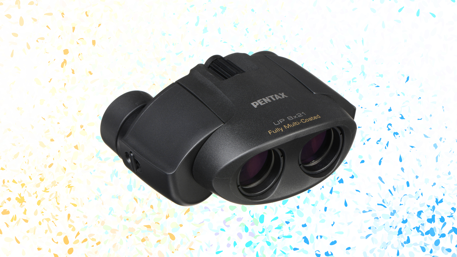 The futuristic-looking reverse Porro Pentax 8x21 U-Series UP Binoculars