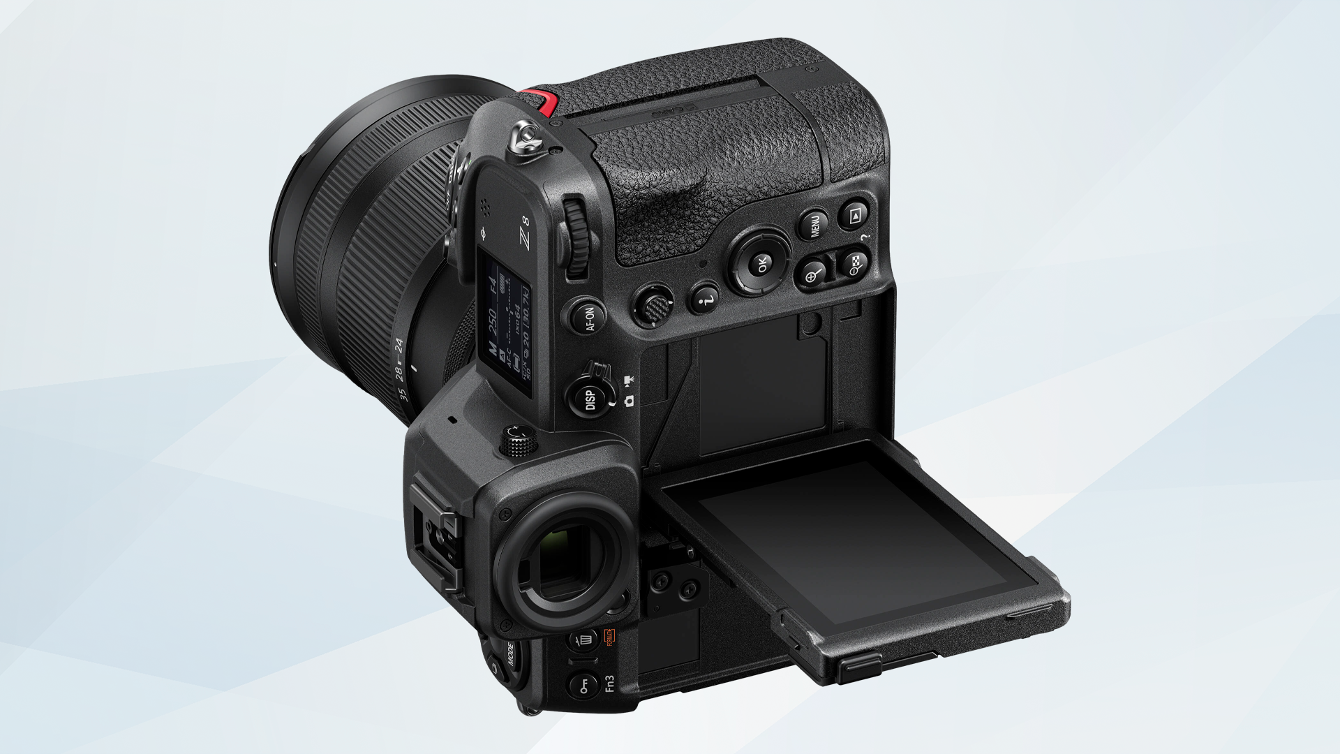 Nikon Z8 Mirrorless Camera Nikon Z8's four-axis tilting touchscreen