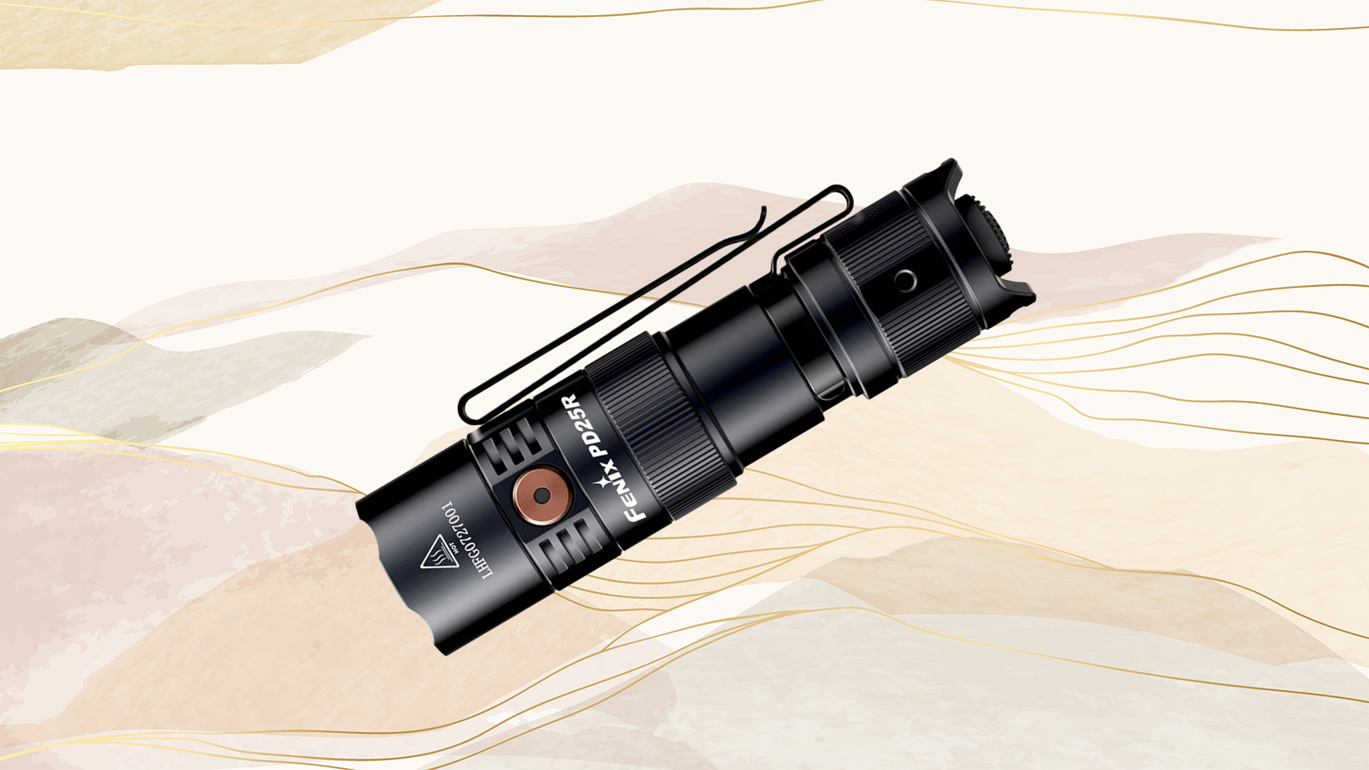 Fenix Flashlight PD25R Rechargeable Flashlight