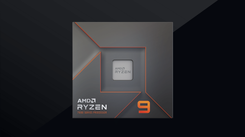 4.7 GHz Ryzen 9 7900X 12-core CPU