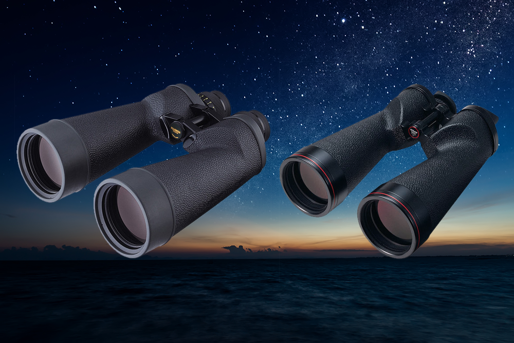 Go big or go home with 16x70 or 18x70 dedicated stargazing optics. Go big or go home with 16x70 or 18x70 dedicated stargazing optics.