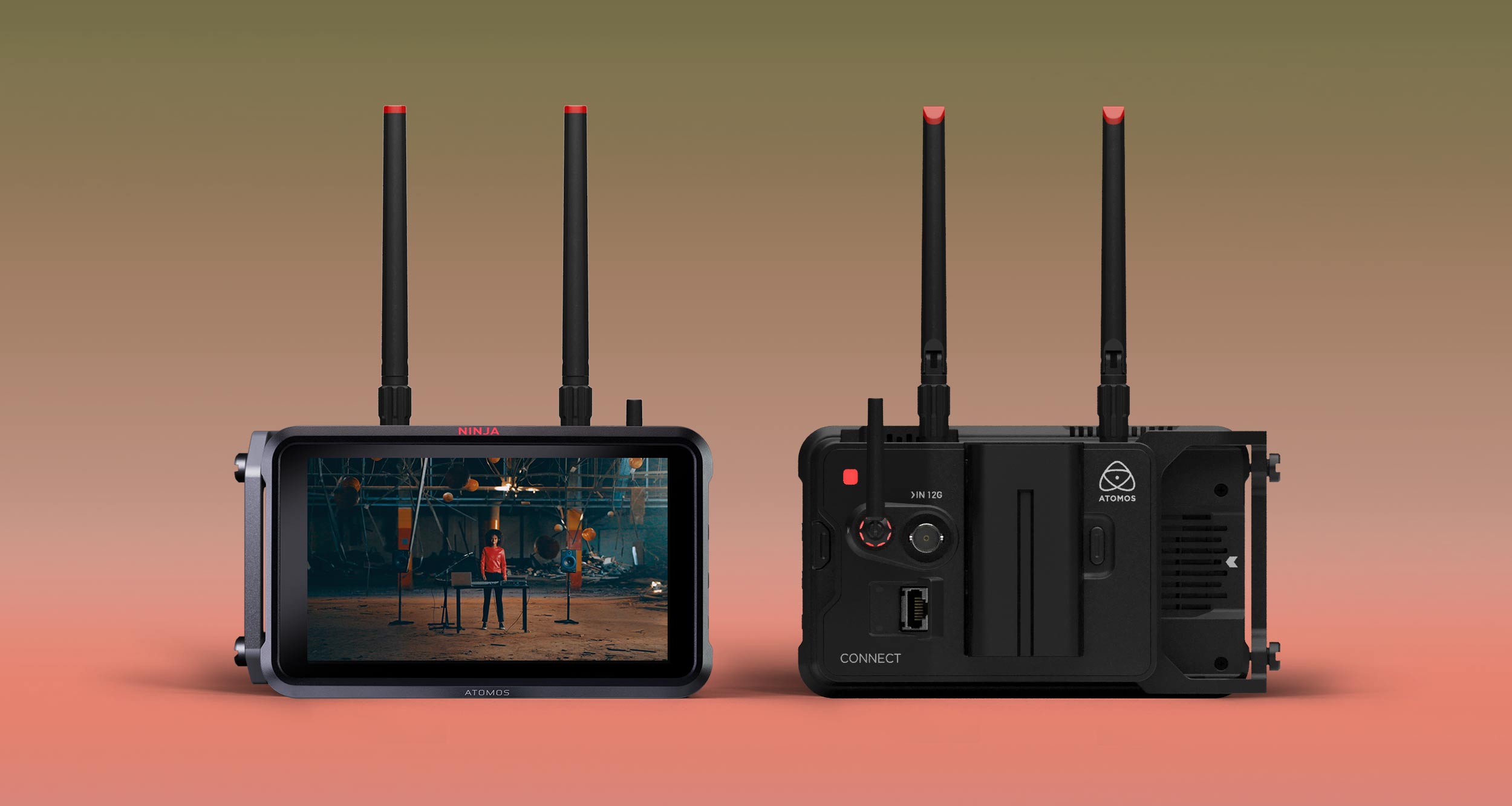 Atomos CONNECT Network, Wireless & SDI Expansion for NINJA V/V+ Atomos CONNECT Network, Wireless & SDI Expansion for NINJA V/V+
