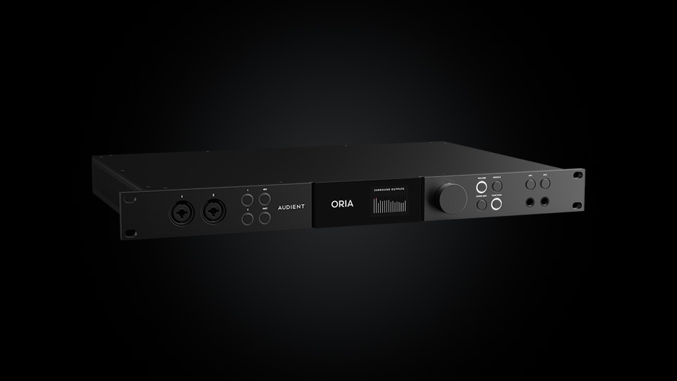 Audient ORIA Immersive Audio Interface and Monitor Controller Audient ORIA Immersive Audio Interface and Monitor Controller