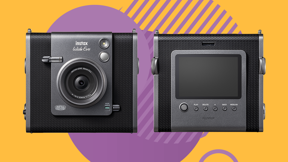 FUJIFILM INSTAX WIDE EVO front and back
